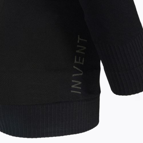 Moteriški termoaktyvūs marškinėliai X-Bionic Invent 4.0 LS black/charcoal