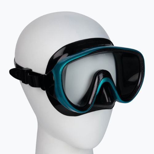 TUSA Sportmask nardymo kaukė juoda/mėlyna UM-16QBFB