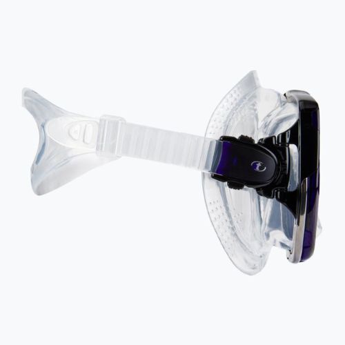 TUSA Freedom Hd nardymo kaukė tamsiai mėlyna ir skaidri M-1001