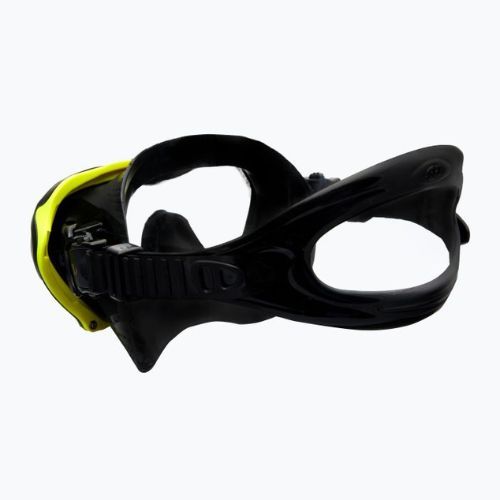 TUSA Paragon S kaukė nardymo kaukė juoda ir geltona M-1007