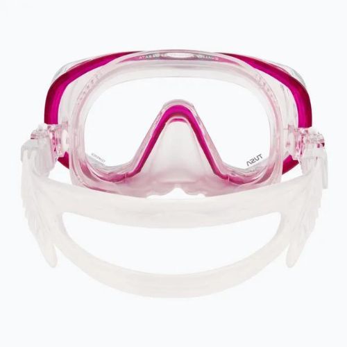 TUSA Tri-Quest Fd nardymo kaukė rožinės ir skaidrios spalvos M-3001