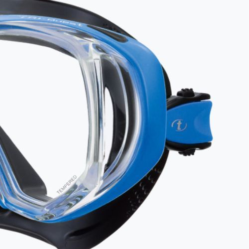 TUSA Tri-Quest Fd nardymo kaukė juoda/mėlyna M-3001