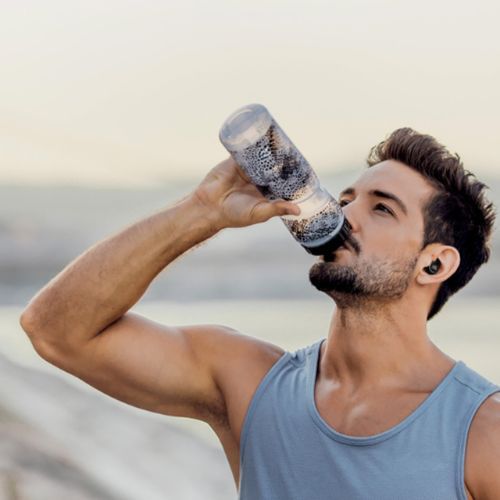 JBL Reflect Mini NC belaidės ausinės juodos spalvos JBLREFLMININCBLK