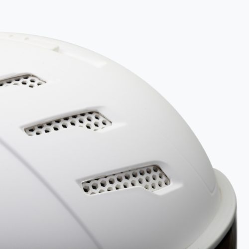 Alpina Jump 2.0 VM slidinėjimo šalmas baltas/pilkas matinis