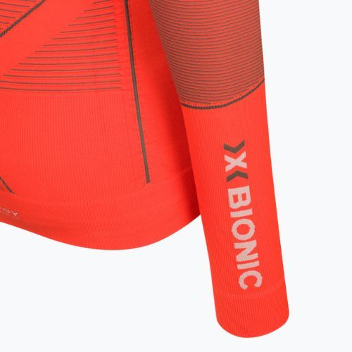 Vyriški termoaktyvūs marškinėliai X-Bionic Energy Accumulator 4.0 sunset orange/anthracite