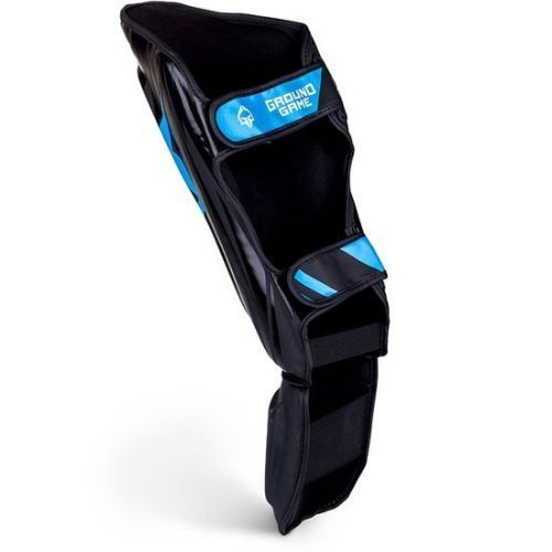 Ground Game Logo 2.0 blauzdikaulio protektoriai juodi 21SHINGUARLOG2S