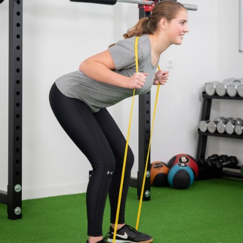 Pure2Improve Pro Light pratimų guma geltona 2151