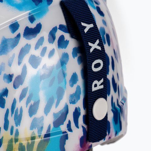 Vaikiškas snieglenčių šalmas ROXY Slush Girl bright white leopold