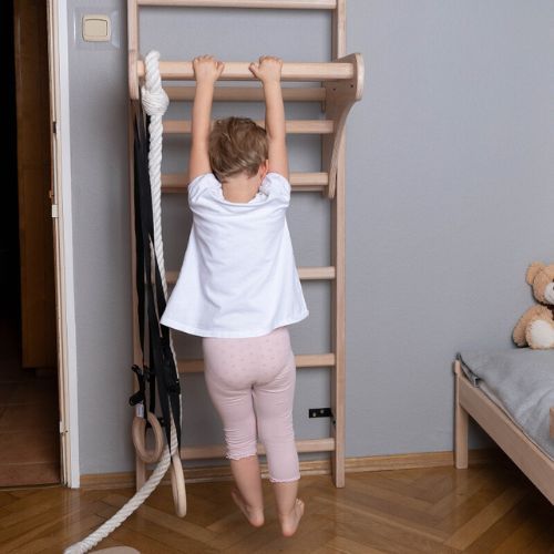 BenchK Pull Up Bar PB204 natūralaus medžio BK-204