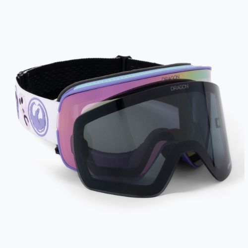 DRAGON NFX2 danny davis/lumalens pink ion/lumalens dark smoke slidinėjimo akiniai 40458-109
