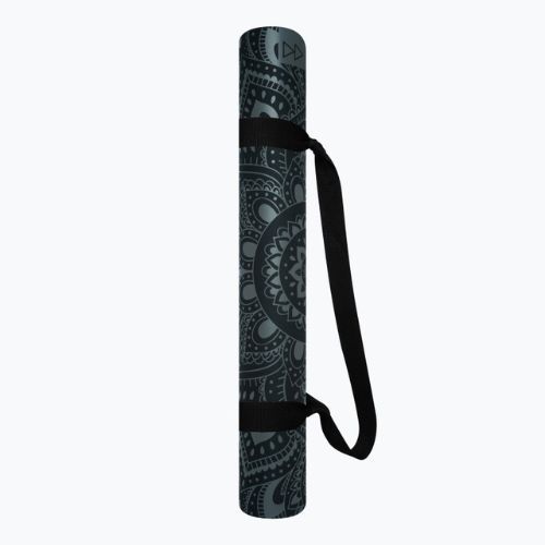Yoga Design Lab Infinity jogos kilimėlis 3 mm juodas Mandala Charcoal