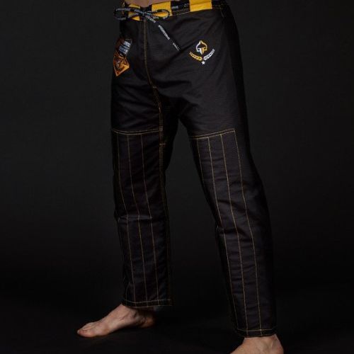 GI vyriškos brazilų džiudžitsu rungtys Ground Game Champion 2.0 black GICHNEWBLA