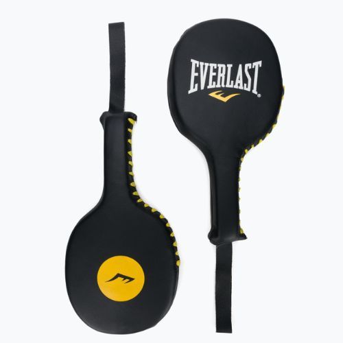 Everlast Lea Punch Paddle odinės treniruoklių pagalvėlės juodos spalvos EV4088