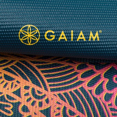 Gaiam jogos kilimėlis Vivid Zest 4 mm, tamsiai mėlynas 63414