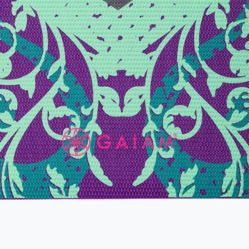 Gaiam Moroccan Garden jogos kilimėlis 4 mm, violetinės spalvos 62612