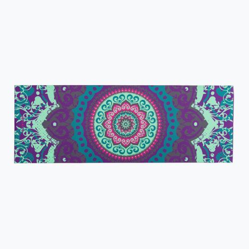 Gaiam Moroccan Garden jogos kilimėlis 4 mm, violetinės spalvos 62612
