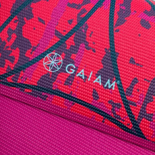 Gaiam Radience jogos kilimėlis 4 mm rožinis 63491