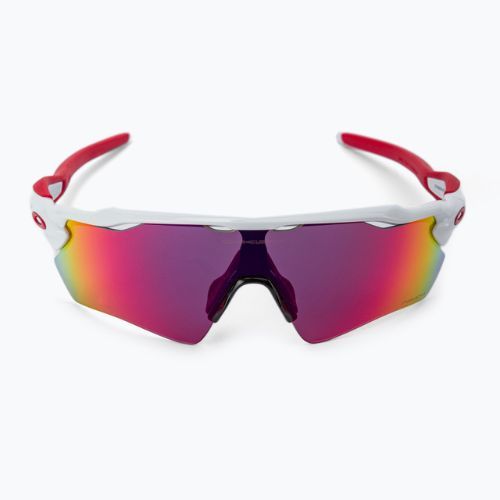 Oakley Radar EV Path poliruoti balti/prizm kelio dviračių akiniai 0OO9208