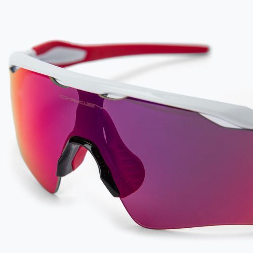 Oakley Radar EV Path poliruoti balti/prizm kelio dviračių akiniai 0OO9208