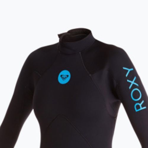 ROXY 4/3 SR Girl BZ GBS vaikiškas hidrokostiumas juodas