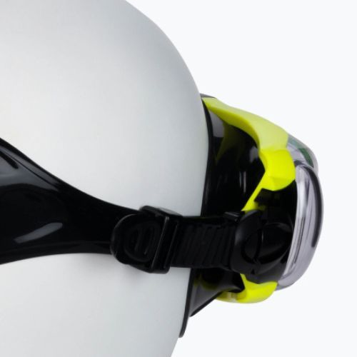 TUSA Sportmask nardymo kaukė juoda ir geltona UM-31QB FY
