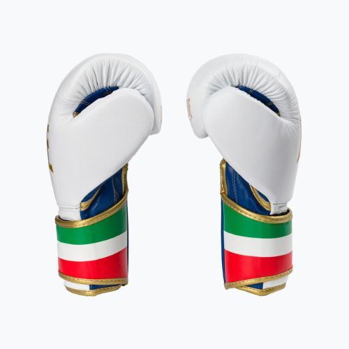 Bokso pirštinės LEONE 1947 Italija '47 balta GN039