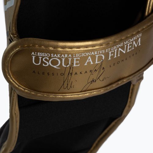 LEONE 1947 m. Legionierių rudos ir auksinės spalvos blauzdikaulių apsaugos PT152