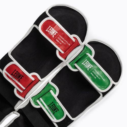 LEONE 1947 Revo Performance baltos spalvos PT160 blauzdikaulių apsaugos