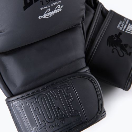 LEONE 1947 Black Edition MMA sparingo pirštinės juodos GP1213