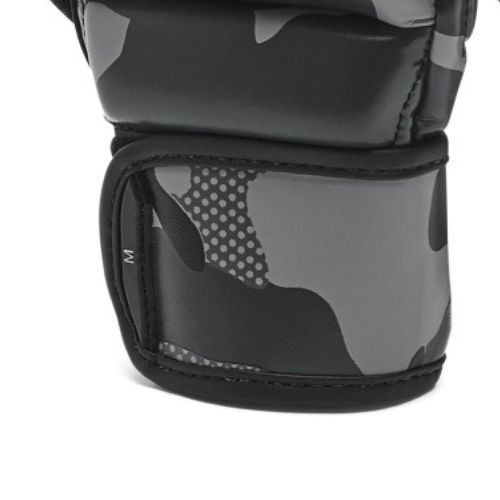 LEONE 1947 Kamufliažinės MMA pilkos GP120 graplingo pirštinės