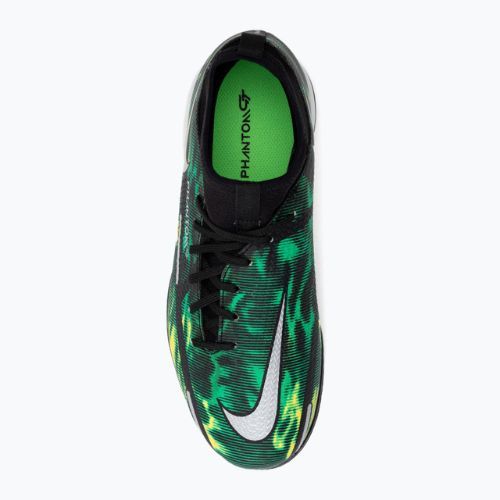 Vaikiški futbolo bateliai Nike Phantom GT2 Academy DF SW IC Jr žali DM0740-003