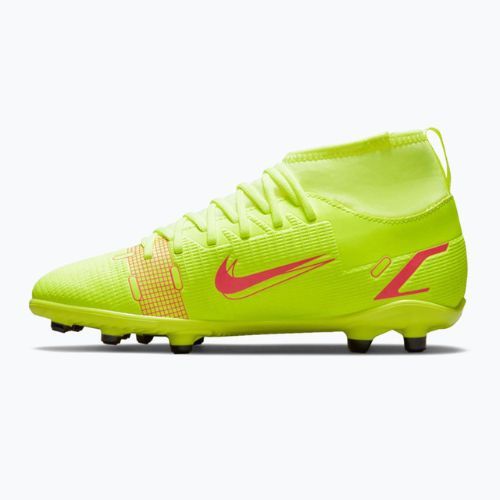 Vaikiški futbolo bateliai Nike Superfly 8 Club FG/MG Jr geltoni CV0790-760
