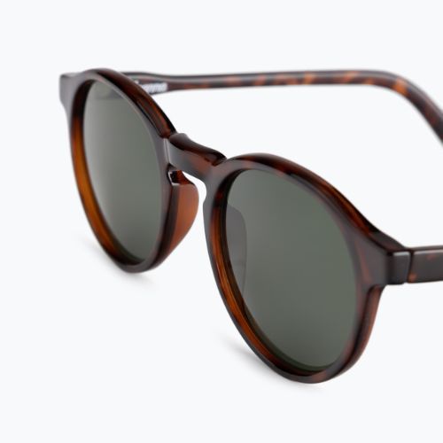 Moteriški akiniai nuo saulės ROXY Moanna blizgantys vėžlio spalvos/žalios spalvos