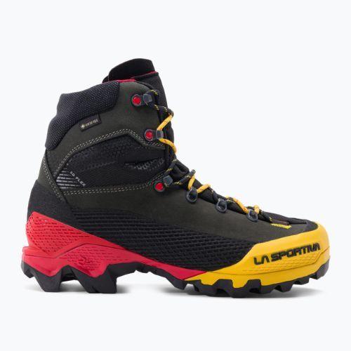 La Sportiva vyriški aukštakulniai batai Aequilibrium LT GTX black/yellow 21Y999100