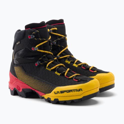 Vyriški La Sportiva Aequilibrium ST GTX aukštakulniai batai black/yellow 31A999100