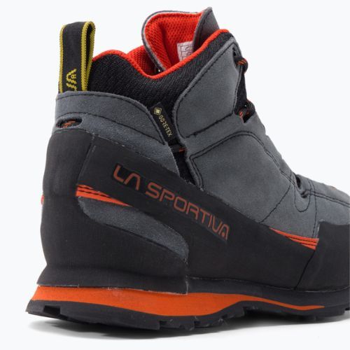 La Sportiva vyriški trekingo batai Boulder X Mid grey-orange 17E900304