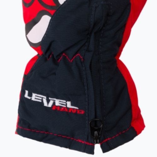 Level Lucky Mitt vaikiška slidinėjimo pirštinė raudona 4146