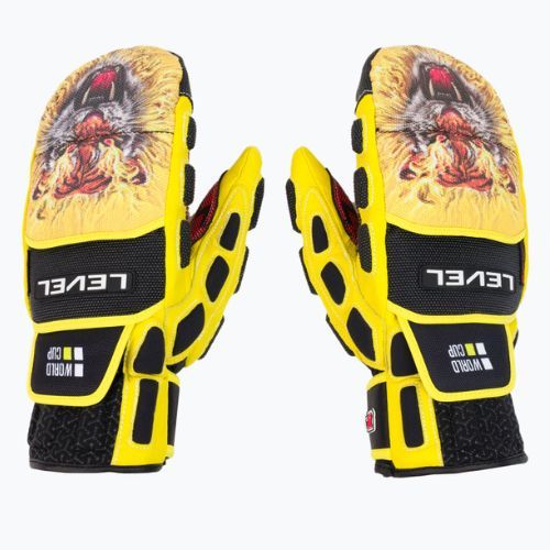 Vyriškos slidinėjimo pirštinės Level Worldcup Cf Mitt Yellow 3009