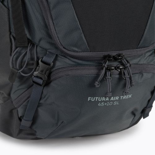 Deuter Futura Air Trek SL 45 + 10 l trekingo kuprinė juoda 3402021