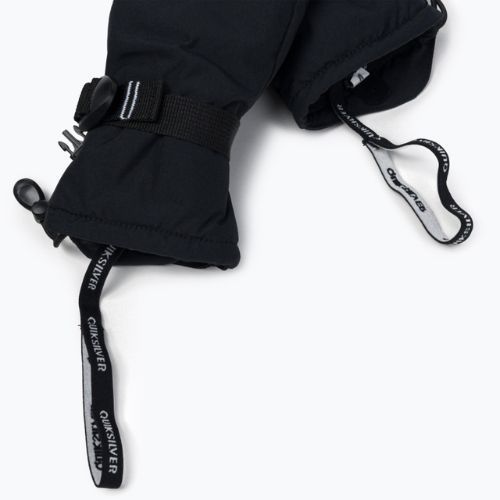 Quiksilver Mission J vaikiškos snieglenčių pirštinės juodos EQBHN03030