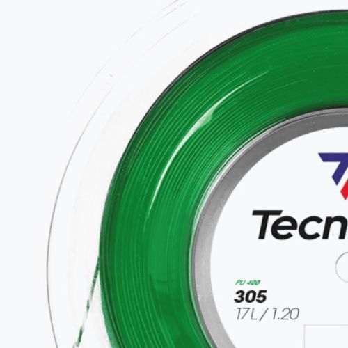 Tecnifibre skvošo virvelė kv.Ritė 305 200 m žalia 06R305120G