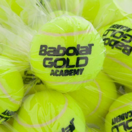 Babolat Gold Academy teniso kamuoliukai 72 vnt. geltoni 514008