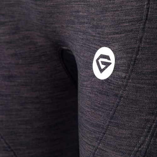 Moteriškos besiūlės treniruočių tamprės Gym Glamour, tamsiai mėlynos, melanžinės 198