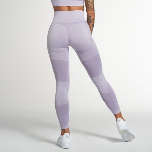 Moteriškos treniruočių tamprės Gym Glamour Lavender Fusion 335