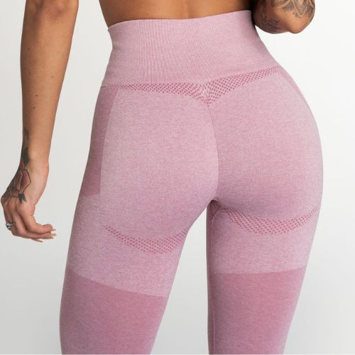 Moteriškos treniruočių tamprės Gym Glamour Pink Fusion 332