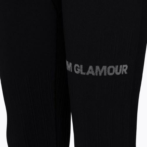 Moteriškos treniruočių tamprės Gym Glamour Push Up Deep Black 311