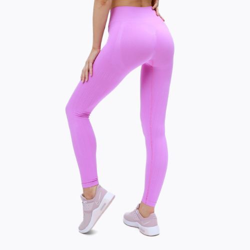 Moteriškos treniruočių tamprės Gym Glamour Push Up Pink 368