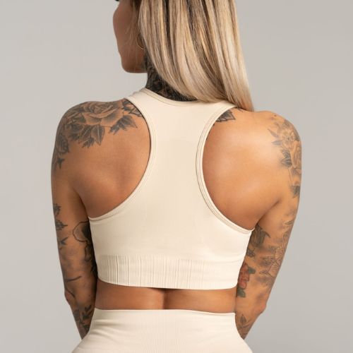 Gym Glamour Push Up Cream 377 fitneso liemenėlė