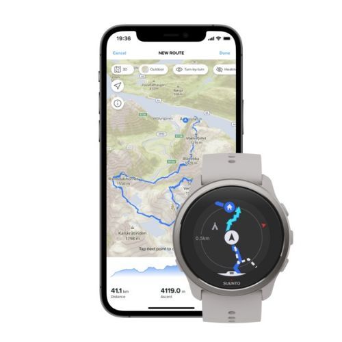 Suunto 5 Peak baltas laikrodis SS050727000