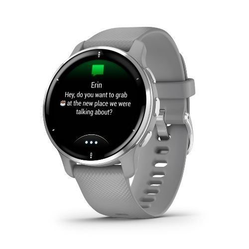 Garmin Venu 2 Plus laikrodis sidabrinis 010-02496-10